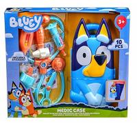 New Bluey's Medic Case | Including 10+ Accessories With Carry Case | Kids Doctor Kit Medical Playset | Childrens Emergency Medic Kit Set | Toys Birthday/Xmas Gifts for 2 3 4 5 6 Years Old Girls Boys