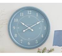 New Bobbin Numeric Wall Clock, Add Some Buzz to Your Abode, Silent Movement, Takes 1 x AA Battery (not included), Sure to Bring a Smile to Your Face, (Ashlay Blue) - D01