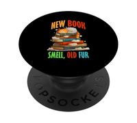 New book smell, old fur PopSockets Adhesive PopGrip
