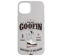 New boot Goofin' Just Goofin, Cowboy boots, genuine Ostrich Case for iPhone 15 Plus