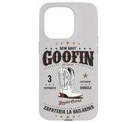 New boot Goofin' Just Goofin, Cowboy boots, genuine Ostrich Case for iPhone 15 Pro