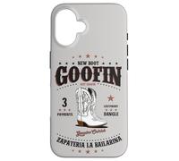 New boot Goofin' Just Goofin, Cowboy boots, genuine Ostrich Case for iPhone 16