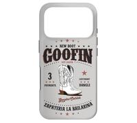New boot Goofin' Just Goofin, Cowboy boots, genuine Ostrich Case for iPhone 17 Pro