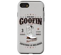 New boot Goofin' Just Goofin, Cowboy boots, genuine Ostrich Case for iPhone SE (2020) / 7/8