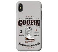 New boot Goofin' Just Goofin, Cowboy boots, genuine Ostrich Case for iPhone X/XS