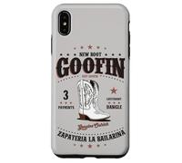 New boot Goofin' Just Goofin, Cowboy boots, genuine Ostrich Case for iPhone XS Max