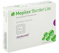 New Border Lite - 4cm x 5cm - Pack of 5 Silicone Dressings