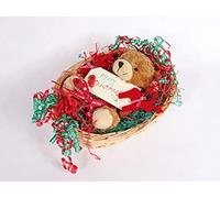 New Born Baby Christmas Hamper - Bear in A Basket