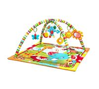 New Born Baby Playmat, Play Gym, Musical Activity Gym,Soft Toy, Fun Animals,Music,Textures,Rattle,Teethers, Mirror, Discovery Carpet for Infants Toddlers Newborn Kick and Playmat 0-36 Months