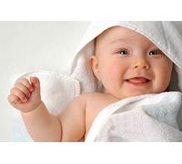 New Born Baby-Soft Hooded Towel - 100% Cotton