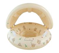 New Born Babys Chair Float For Pool With Canopy, Babys Swimming Float With Canopy New Born, UPF 50+ UV Protection Swimming Ring With Removable Shade, For Newborns & Toddleres 3-48 Months
