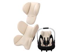 New Born Car Seat Head Support, Soft Cozy Body Support Headrest Pillow, Stroller Seat Cushion Padded, Baby Car Seats Insert Cushion Toddler, Breathable Liner Safe Protection Pad, 18.5x13.78 Inches
