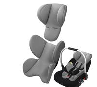 New Born Car Seat Head Support, Soft Cozy Body Support Headrest Pillow, Stroller Seat Cushion Padded, Baby Car Seats Insert Cushion Toddler, Breathable Liner Safe Protection Pad, 18.5x13.78 Inches