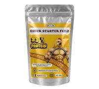 New Born Chick Feed, First Period Chick Feed with 23% Protein, Vitamins, Minerals and Essential Oils, Suitable from Birth, No GMO, 4 lbs Pack