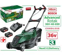 Bosch ADVANCEDROTAK 36V-40-650 36v Cordless Rotary Lawnmower 400mm