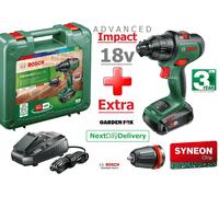 Bosch Cordless Combi Drill AdvancedImpact 18 (1x Battery, 18 Volt System, in Carrying Case)