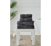 New Boston Towel - 800GSM Combed 100% Cotton Luxury Spa Quality The Lyndon Company Charcoal Bath Sheet