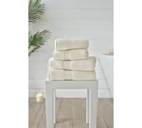 New Boston Towel - 800GSM Combed 100% Cotton Luxury Spa Quality The Lyndon Company Cream Bath Towel