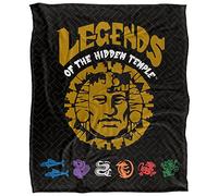 new boundary designs, inc. Legends Of The Hidden Temple Logo And Teams Silky Touch Super Soft Throw Blanket 152 X 127 Cm