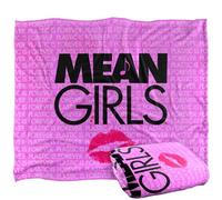 new boundary designs, inc. Mean Girls (2024) Musical Logo Plastic Forever Silky Touch Super Soft Throw Blanket 152 X 127 Cm