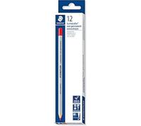 STAEDTLER 108-2 Lumocolor Omnichrom Non-Permanent Pencil - Red (Box of 12)