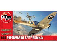 Airfix Plastic Model Kit Supermarine Spitfire Mk.Ia – 1:48, Sprues & Decals, Ages 8+, A05126A