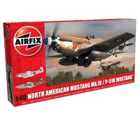 Airfix A05137 1:48th scale North American Mustang Mk.IV / P-51K Mustang