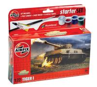 New Boxed A55004 Airfix 1:72nd Scale Tiger I Tank Starter Set.