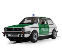 Scalextric C4572 Volkswagen Golf MK1 - Polizei Toy Slot Car for use with Race Tracks or Set - Small Kids Gift Ideas for Boy/Girl Ages 3+, Scalextric Accessories