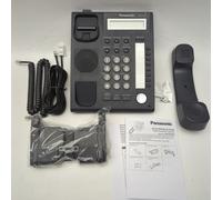 NEW & BOXED Panasonic KX-DT321UK-B Digital Desktop Telephone Black