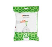 NEW Brabantia Bin Liners Size G 23-30L 40 Bags with Drawstring - Fast Shipping