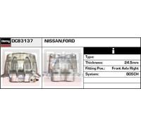 New Brake Caliper for FORD NISSAN:CABSTAR E,TRANSIT Bus,TRANSIT Van 4055819
