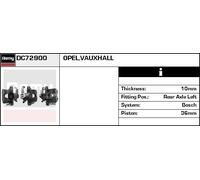DELCO REMY DC72900 Brake caliper