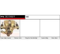 DELCO REMY DC72821 Brake caliper