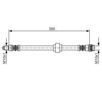 New Brake Hose for ALPINE NISSAN OPEL RENAULT VAUXHALL:V6,NV300 Van,SAFRANE I