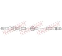New Brake Hose for AUDI:A4 Allroad B8,A4 Allroad B8 Avant 8K0611775G