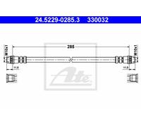 ATE 24.5229-0285.3 Brake hose
