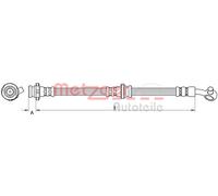 METZGER 4111547 Brake hose