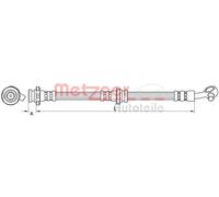METZGER 4111546 Brake hose