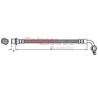 METZGER 4110100 Brake hose