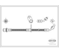 New Brake Hose for TOYOTA:RAV 4 II,RAV 4 Mk II 9094702C54