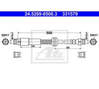 New Brake Hose for VW:CADDY IV MPV,CADDY IV Estate,CADDY ALLTRACK MPV
