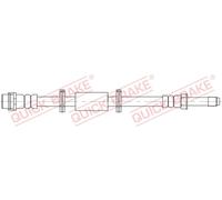 QUICK BRAKE 32.826 Brake hose