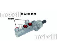Brake master cylinder Aluminium 05-0587 METELLI for RENAULT NISSAN