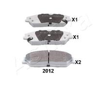ASHIKA 50-02-2012 Brake pad set