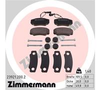 ZIMMERMANN 23921.200.2 Brake pad set