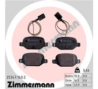 ZIMMERMANN 25347.140.2 Brake pad set