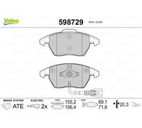 New Brake Pad Set, disc brake for ALFA ROMEO:159,BRERA,SPIDER,159 Sedan
