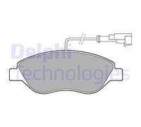 DELPHI LP2299 Brake pad set