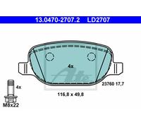 New Brake Pad Set, disc brake for ALFA ROMEO LANCIA:159,BRERA,SPIDER,THESIS